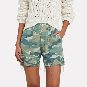 MOTHER Shaker Chop Camouflage Shorts